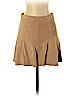 Scoop 100% Leather Tan Leather Skirt Size P (petite) - photo 1
