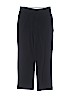 Chaps Solid Black Dress Pants Size 12 - photo 1