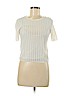 A.L.C. Ivory Short Sleeve Top Size S - photo 1
