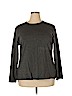 Style&Co Black Long Sleeve Top Size 3X - photo 1