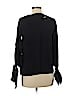 Forever 21 100% Polyester Black Long Sleeve Blouse Size S - photo 2