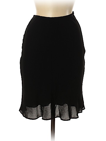 Calvin Klein Collection Silk Skirt (view 1)