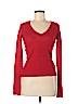 Inhabit 100% Cashmere Red Cashmere Pullover Sweater Size S - photo 1