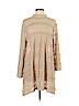 Free People 100% Nylon Tan Casual Dress Size L - photo 1