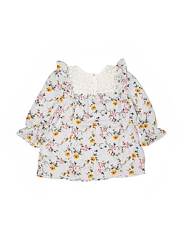 Monteau Girl 3/4 Sleeve Blouse (view 2)