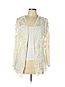 Ultra Pink Ivory Cardigan Size 1X - photo 1