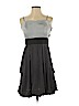 H&M 100% Polyester Black Cocktail Dress Size 10 - photo 1