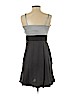 H&M 100% Polyester Black Cocktail Dress Size 10 - photo 2