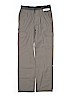 Old Navy 100% Cotton Solid Gray Cargo Pants Size 14 - 16 - photo 1