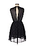 H&M 100% Polyester Black Casual Dress Size 4 - photo 2