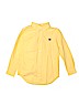 Chaps 100% Cotton Yellow Long Sleeve Button-Down Shirt Size 7 - photo 1