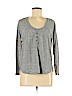 Victoria's Secret 100% Polyester Gray Long Sleeve Henley Size S (petite) - photo 1