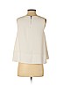 Club Monaco 100% Polyester White Sleeveless Blouse Size S (petite) - photo 2