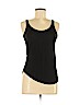 Zara 100% Rayon Black Tank Top Size S - photo 1