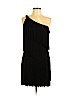 Aqua 100% Rayon Black Cocktail Dress Size 12 - photo 1