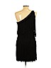 Aqua 100% Rayon Black Cocktail Dress Size 12 - photo 2
