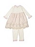 Luna Luna 100% Cotton Ivory Dress Size 2T - photo 1