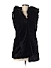 Adrienne Landau 100% Polyester Black Faux Fur Vest Size XS - photo 1