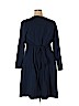 Ann Taylor LOFT Blue Casual Dress Size 18 - photo 2