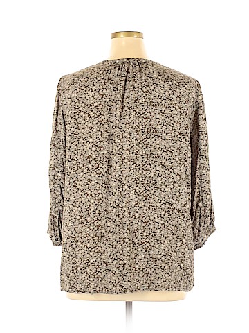 Caslon Long Sleeve Blouse (view 2)