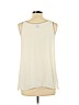 SW3 Bespoke 100% Polyester Ivory Sleeveless Blouse Size M - photo 2