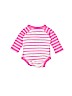 Hanna Andersson 100% Cotton Stripes Pink Long Sleeve Outfit Size 50 cm / US 0-3 MO - photo 2