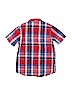 Old Navy 100% Cotton Red Short Sleeve Button-Down Shirt Size S (kids) - photo 2