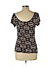 Charlotte Russe Brown Short Sleeve Top Size L - photo 2