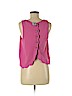 Lush 100% Polyester Pink Sleeveless Blouse Size M - photo 2