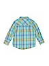 Old Navy 100% Cotton Plaid Blue Long Sleeve T-Shirt Size 5T - photo 2
