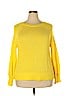 Ann Taylor LOFT Yellow Pullover Sweater Size 20 - 22 Plus - photo 1