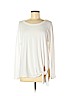 Theory White Long Sleeve T-Shirt Size M - photo 1