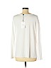 Theory White Long Sleeve T-Shirt Size M - photo 2