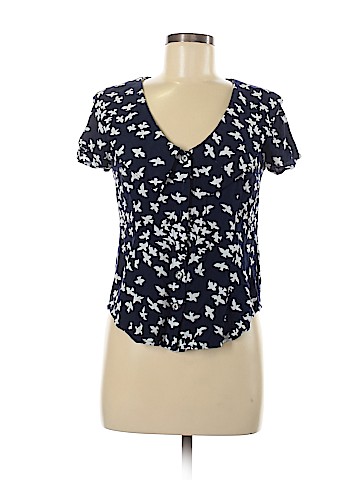 Maeve by Anthropologie Short Sleeve Blouse (view 1)