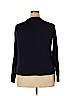A New Day 100% Cotton Blue Cardigan Size 2X - photo 2