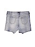 Peek Dungarees Solid Blue Denim Shorts Size 8 - photo 2