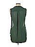H&M 100% Polyester Green Sleeveless Blouse Size 4 - photo 2