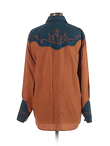 Baldanza Long Sleeve Silk Top (view 2)