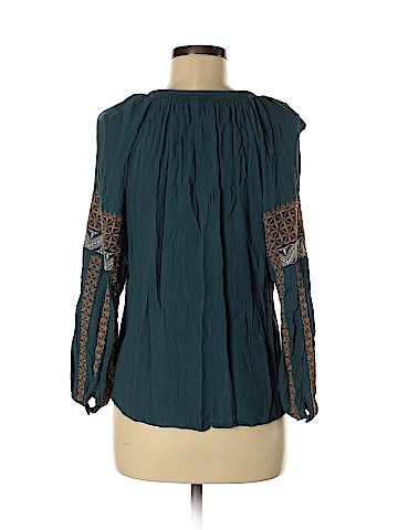 American Eagle Outfitters Long Sleeve Blouse (view 2)