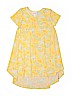 Lularoe Print Yellow Dress Size 4 - photo 1