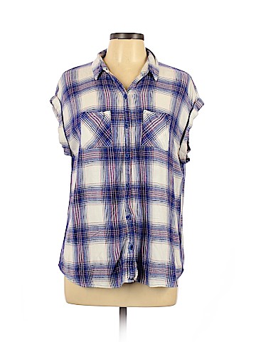Beach Lunch Lounge Short Sleeve Button-Down Shirt (view 1)