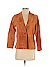 Laura Ashley 100% Leather Orange Jacket Size S (petite) - photo 1