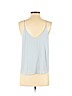 Lush 100% Polyester Blue Tank Top Size S - photo 2