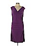 Chaps Purple Casual Dress Size XL - photo 1