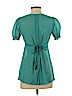 Is\bella Teal Short Sleeve Blouse Size S - photo 2