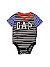 Baby Gap 100% Cotton Blue Short Sleeve Onesie Size 12-18 mo - photo 1