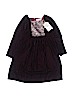Zara 100% Cotton Burgundy Dress Size 9 - 10 - photo 1