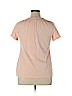 Karen Scott 100% Cotton Pink Short Sleeve Top Size XL (petite) - photo 2
