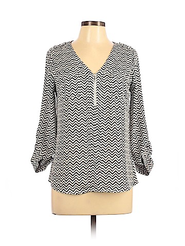 Candie's Long Sleeve Blouse (view 1)