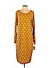 Lularoe Gold Casual Dress Size 2X - photo 1